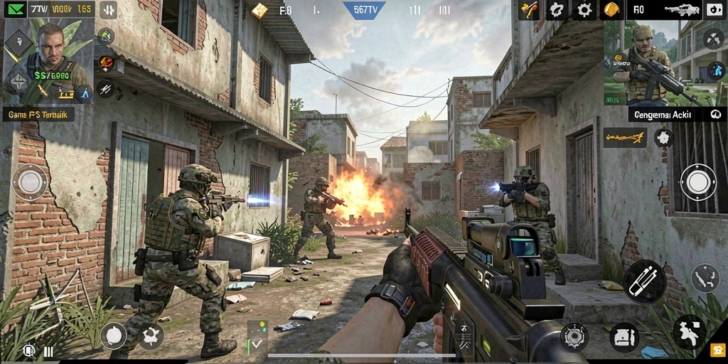 Tampilan gameplay seru dari 567TV yang menampilkan aksi tak terlupakan.