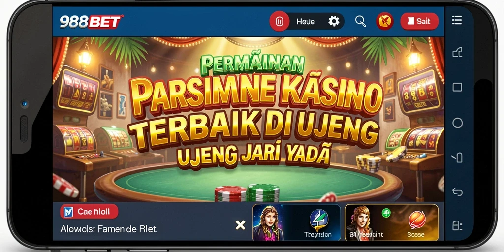 Screenshot gameplay Kasino 988BET yang menampilkan suasana permainan yang menarik.
