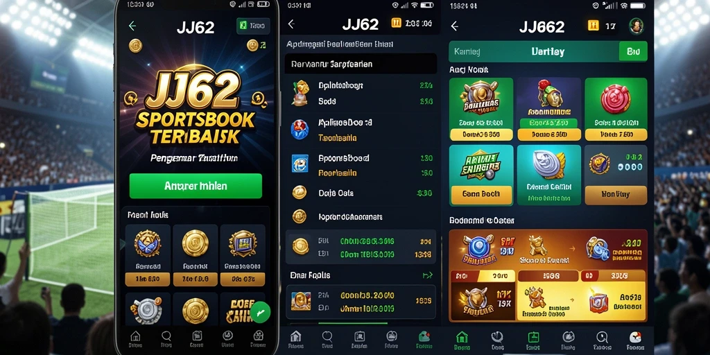 Screenshot gameplay <strong>JJ62</strong> menampilkan antarmuka yang menarik untuk taruhan olahraga.