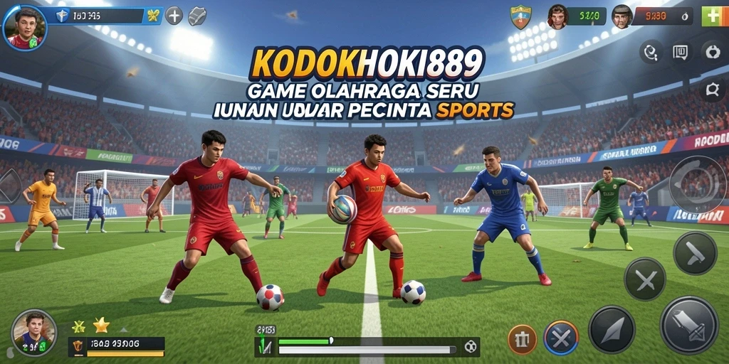 Gameplay KODOKHOKI889 yang seru dengan grafis menawan di layar.