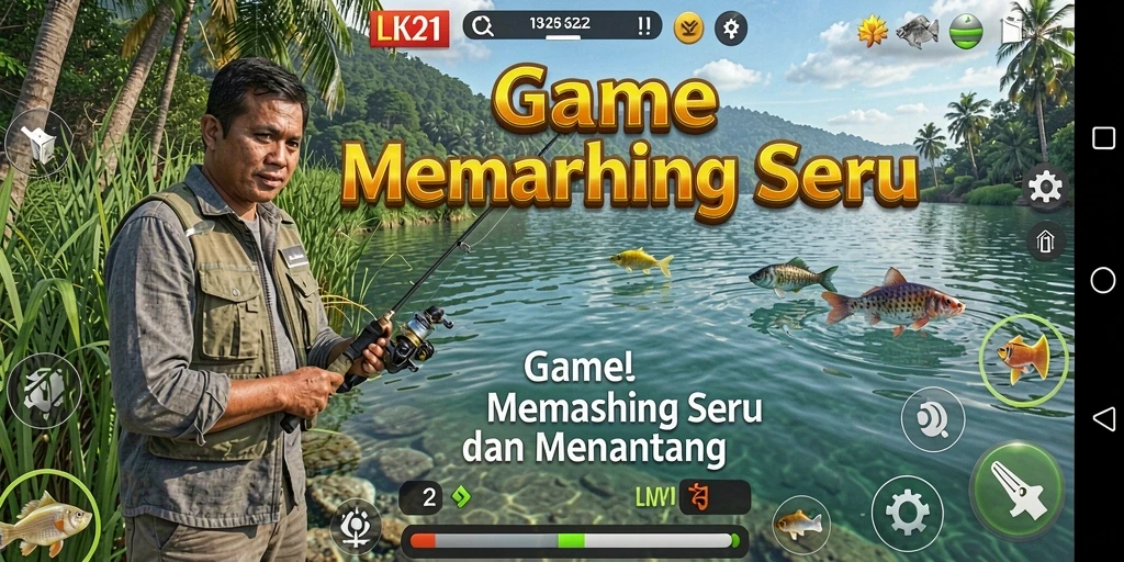 Tangkapan ikan besar dan seru di LK21, tampak menarik!