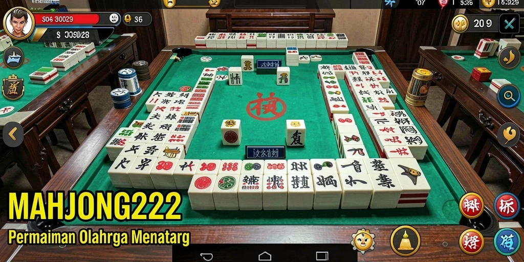 Tampilan utama <strong>MAHJONG222</strong> yang penuh aksi.