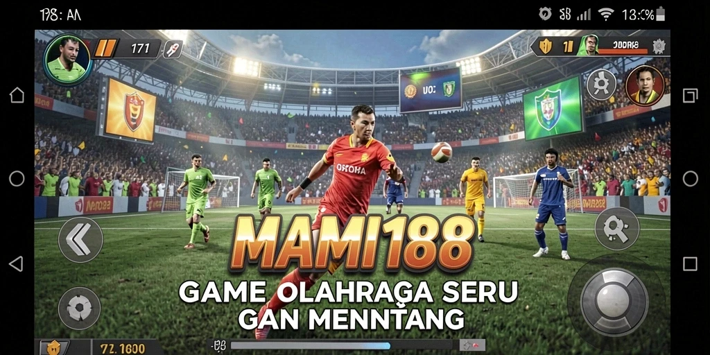 Tampilan menarik dari gameplay MAMI188 saat pertandingan olahraga berlangsung.