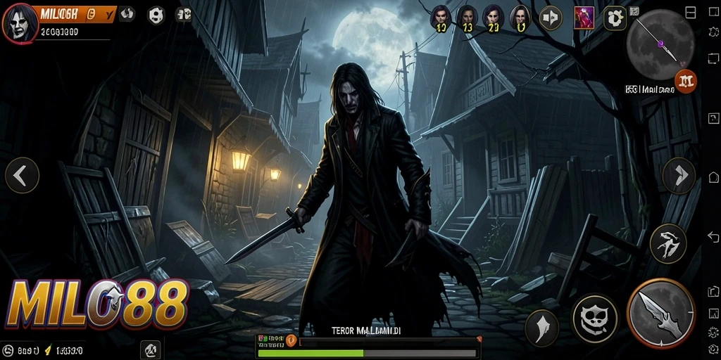 Menampilkan gameplay menegangkan dengan suasana Horror yang mencekam.