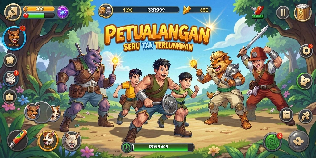 Gameplay RR999 yang menantang dan visual menarik