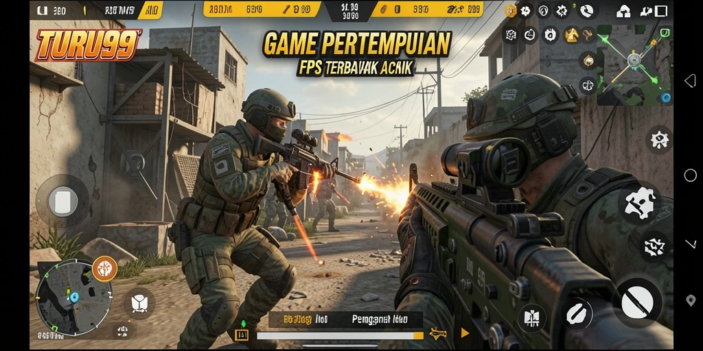 Tampilan gameplay seru di TURU99 dengan momen pertempuran intens.