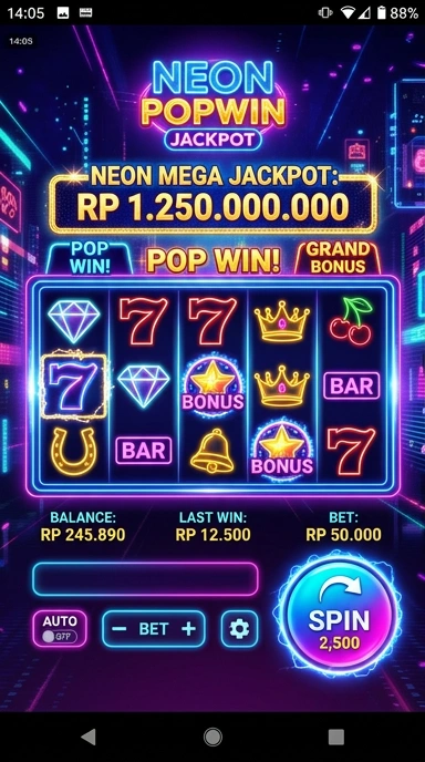 Berbagai kategori aplikasi tersedia di popwin untuk memenuhi semua kebutuhan pengguna.
